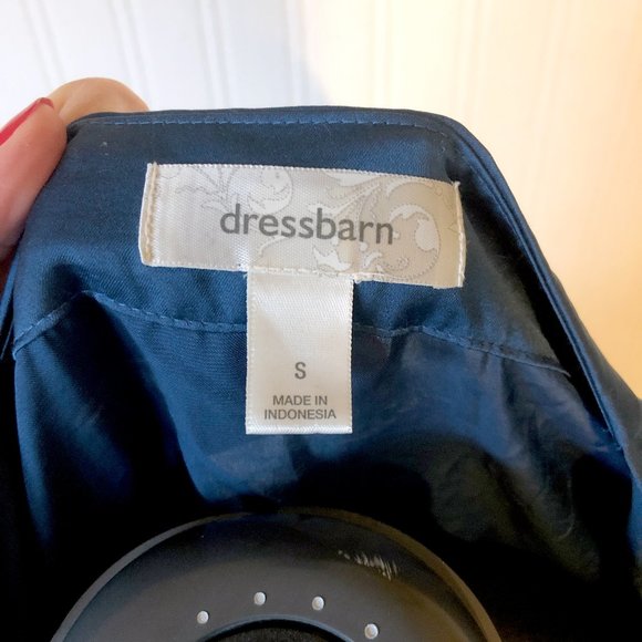 LAST CHANCE! Lovely, Silky Slate Blue Blouse, S - Picture 3 of 5